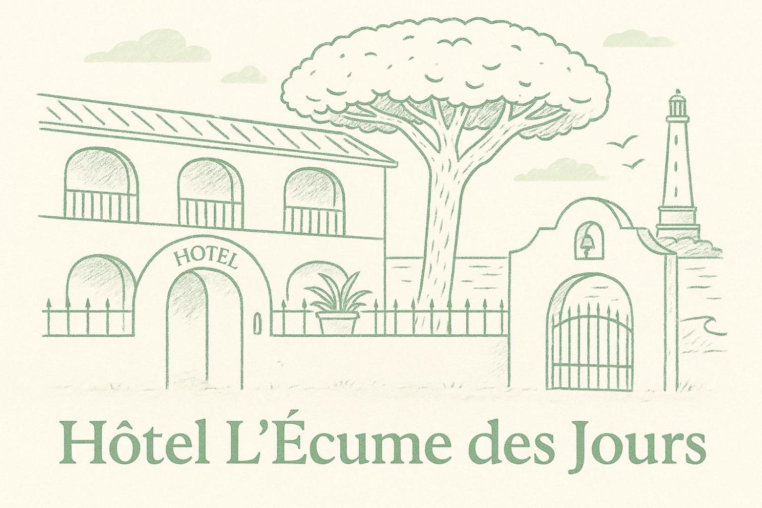 Hotel L'Ecume Des Jours Soulac-sur-Mer Esterno foto